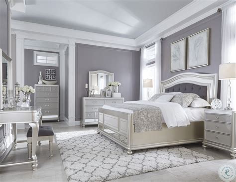 Grey And Silver Bedroom Furniture